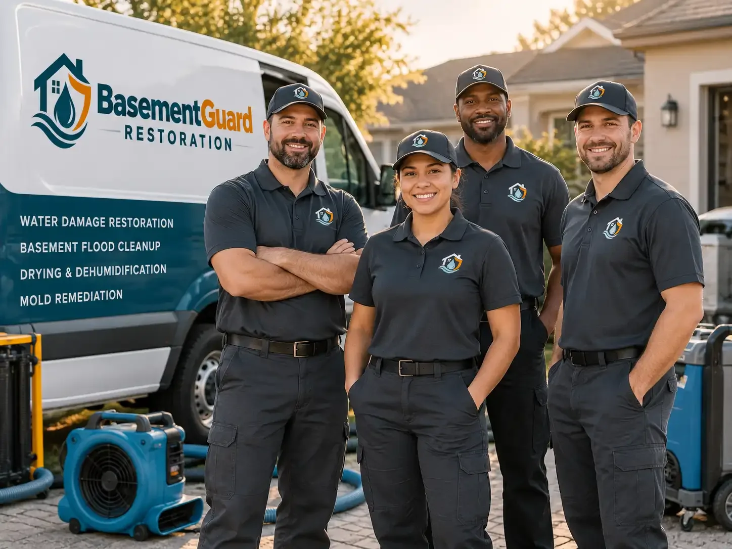 Basement Water Damage Restoration company in Mclean, NE